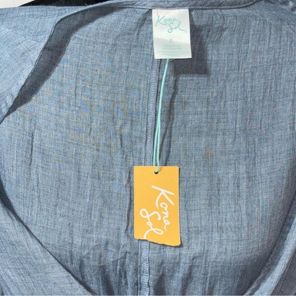 Kona Sol Swimwear Coverup Size XL - Picture 5 of 10